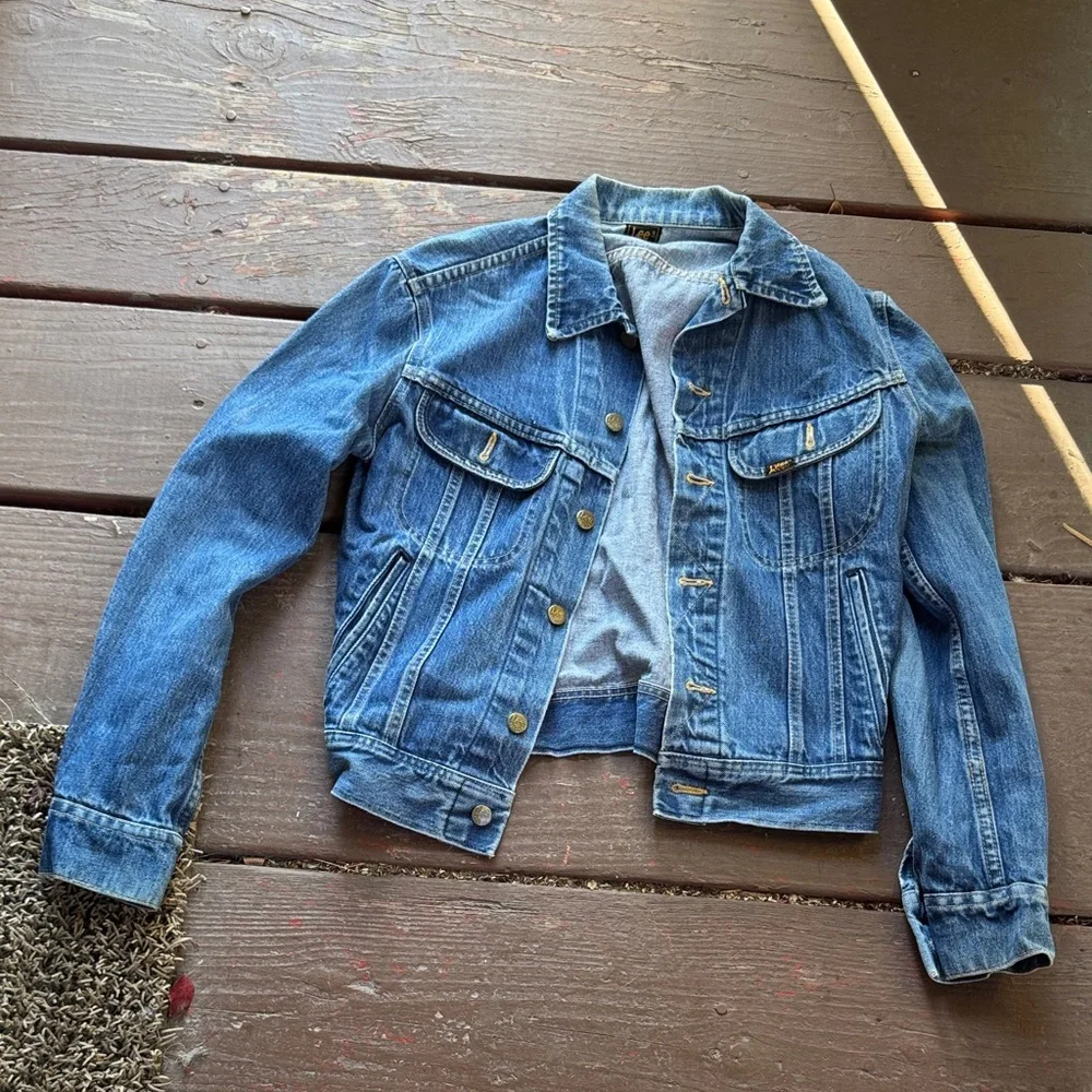 Lee Blue Denim Jacket - Picture 1 of 1